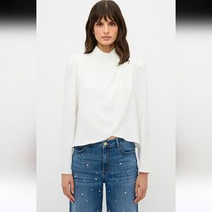 FINAL PRICE ✨️adL Blouse - beige  Elegant  Women's Top